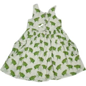 NWT Pink Chicken 10Y Frogs Laura Dress